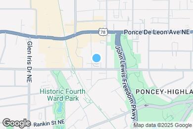Map image of the property - 790 North Ave NE