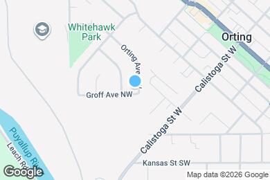 Map image of the property - 205 Orting Ave NW