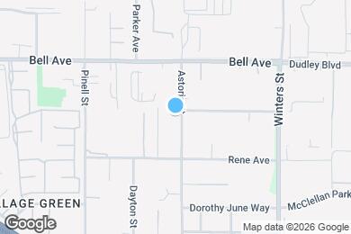 Map image of the property - 4285 Astoria St