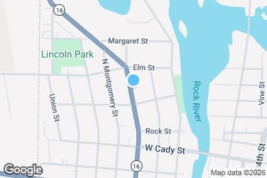Map image of the property - 513 1/2 N Church St