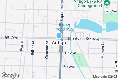 Map image of the property - 715 5th Ave