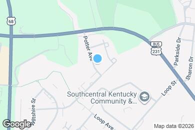 Map image of the property - 915 Potter Ave