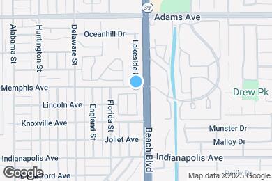 Map image of the property - 781 Seadrift Dr