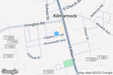 Map image of the property - 33 Claybrook Ave