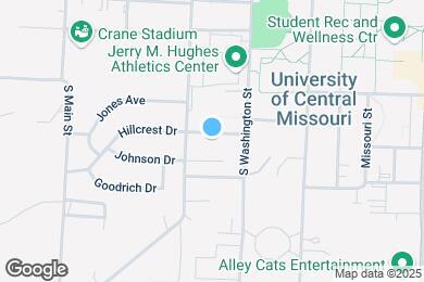 Map image of the property - 206 Hillcrest Dr