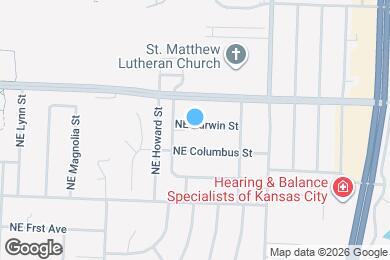 Map image of the property - 607 NE Darwin St