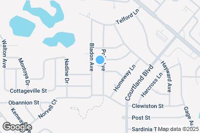 Map image of the property - 1301 Polk Ave