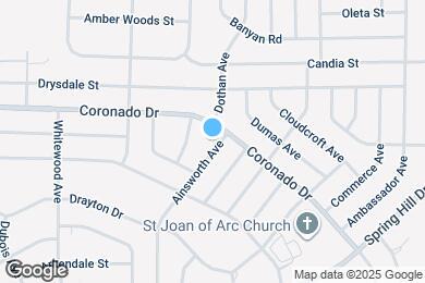 Map image of the property - 3049 Ainsworth Ave