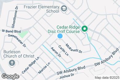 Map image of the property - 1041 McKavett Dr