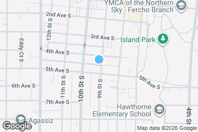 Map image of the property - 415 9th St S