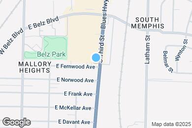 Map image of the property - 190 E Fernwood Ave