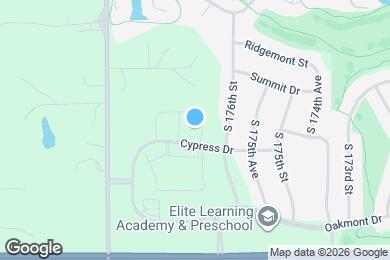Map image of the property - 10816 S 177th St