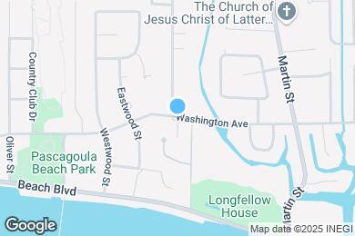 Map image of the property - 3310 Washington Ave