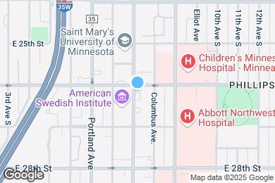 Map image of the property - 2615 Park Ave