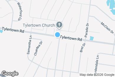 Map image of the property - 3800 N Cindy Jo Dr