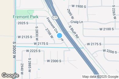 Map image of the property - 2136 S Fremont Crest Ave W