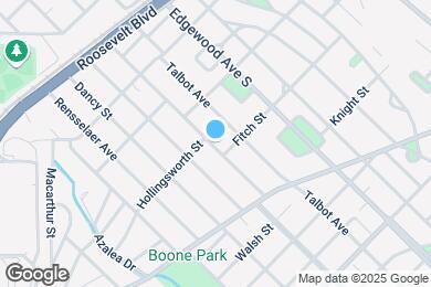 Map image of the property - 1383 Ingleside Ave