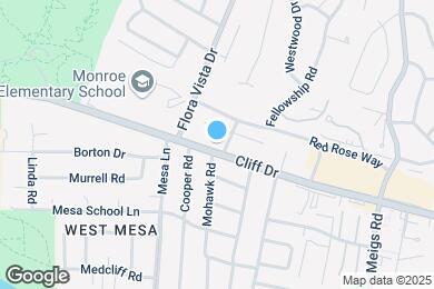 Map image of the property - 2306 Cliff Dr