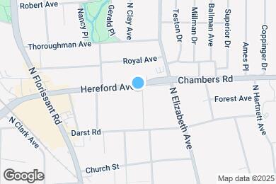 Map image of the property - 151 N Clay Ave