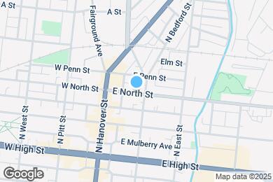 Map image of the property - 63 E North St