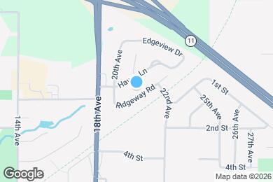 Map image of the property - 2035 Ridgeway Rd