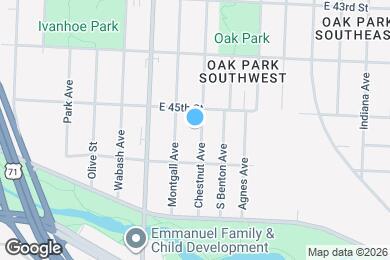 Map image of the property - 4518 Chestnut Ave