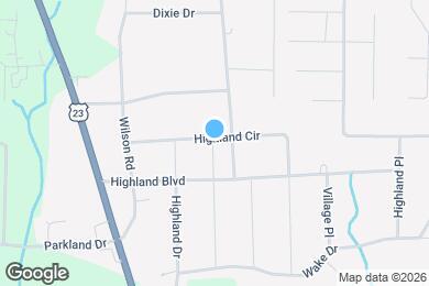 Map image of the property - 1 Woodland Dr