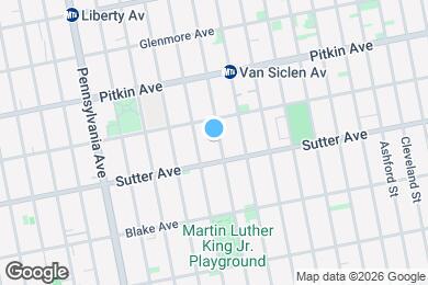 Map image of the property - 414 Miller Ave