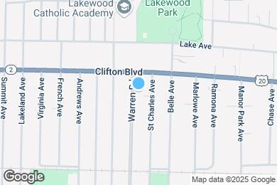Map image of the property - 1193 Warren Rd