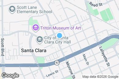 Map image of the property - 1705 Monroe St