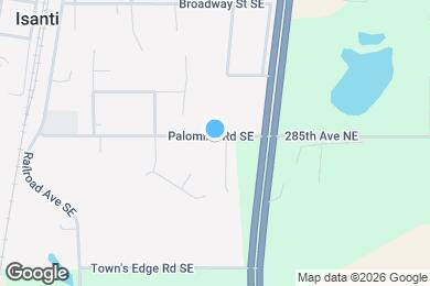 Map image of the property - 313 Palomino Rd SE