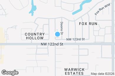 Map image of the property - 12400 Eric Field Pl