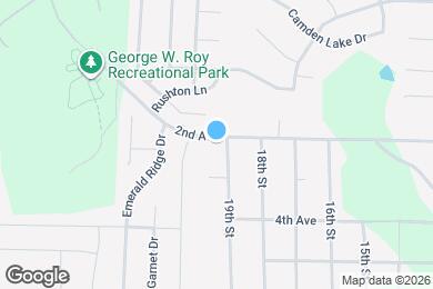 Map image of the property - 1925 2nd Ave