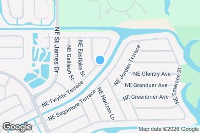 Map image of the property - 152 NE Twylite Terrace