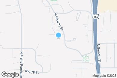 Map image of the property - 1400 NW 80th Terrace