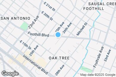 Map image of the property - 1757 26th Ave