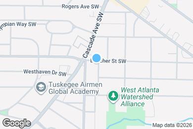 Map image of the property - 1488 Beecher St SW