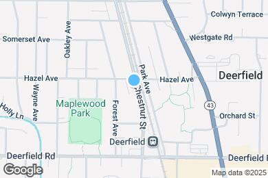 Map image of the property - 956 Chestnut St