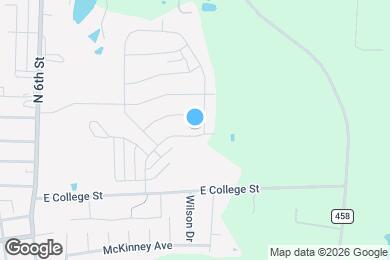 Map image of the property - 1214 Dye Blvd