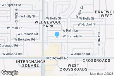 Map image of the property - 4913 W Granada Rd