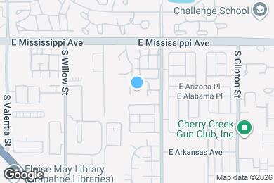 Map image of the property - 1219 S Yosemite Way