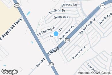 Map image of the property - 2310 Graystone Dr