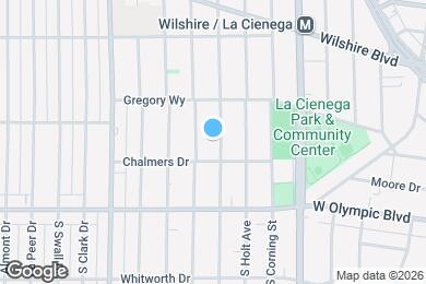 Map image of the property - 847 S Sherbourne Dr