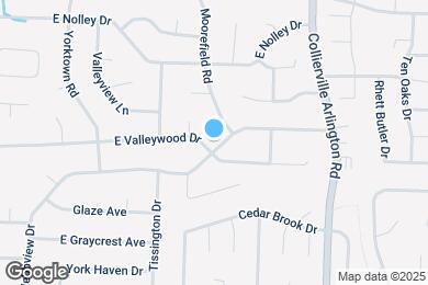 Map image of the property - 292 E Valleywood Dr