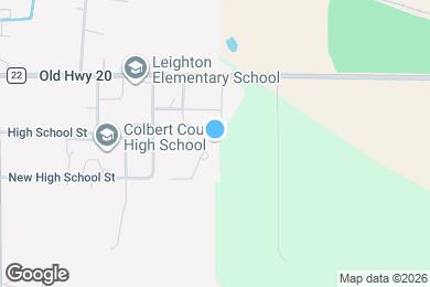 Map image of the property - 1850 Circle Dr