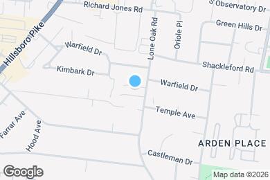 Map image of the property - 107 Westover Park Ct