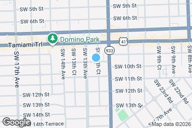 Map image of the property - 1000 SW 12th Ct