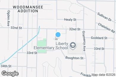 Map image of the property - 3244 S Madison Ave