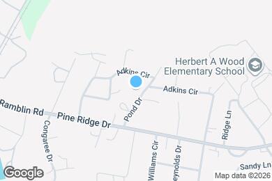 Map image of the property - 1227 Pond Dr