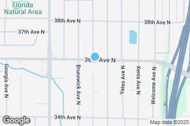 Map image of the property - 5925 36th Ave N